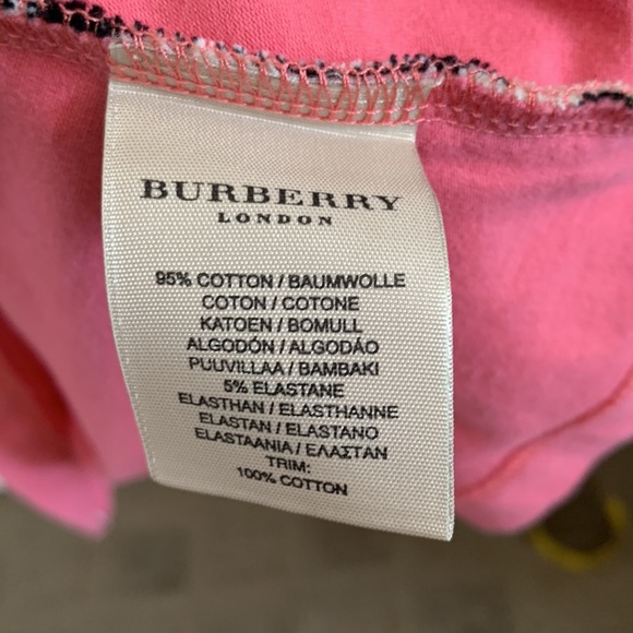 Medium Burberry 3/4 sleeve shirt top - Picture 4 of 7